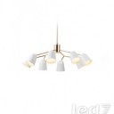 Loft Industry Modern - Bell Black Chandelier