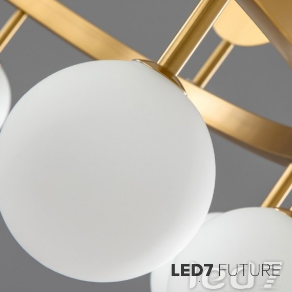 Loft Industry Modern - Flowers 2D Chandelier