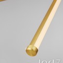 Loft Industry Modern - Sticky Gold Chandelier