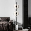 Loft Industry Modern - Marble X Floor Light