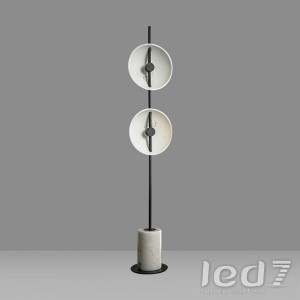 Loft Industry Modern - Marble X Floor Light