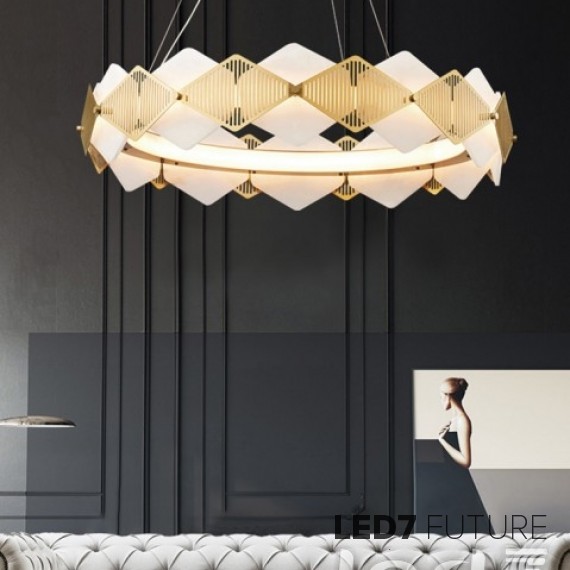 Loft Industry Modern - Rote Chandelier