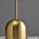 Loft Industry Modern - Cole Brass Table