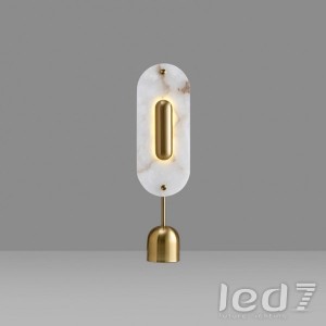 Loft Industry Modern - Cole Brass Table