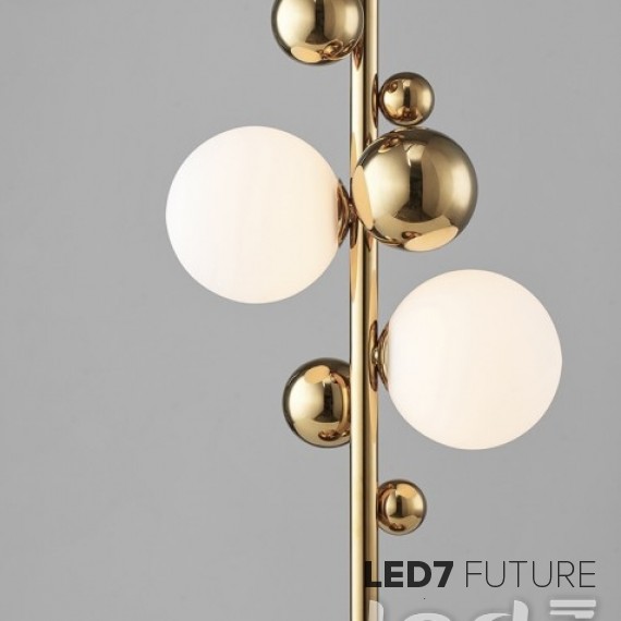 Loft Industry Modern - Gold Bubbles Neoform Table