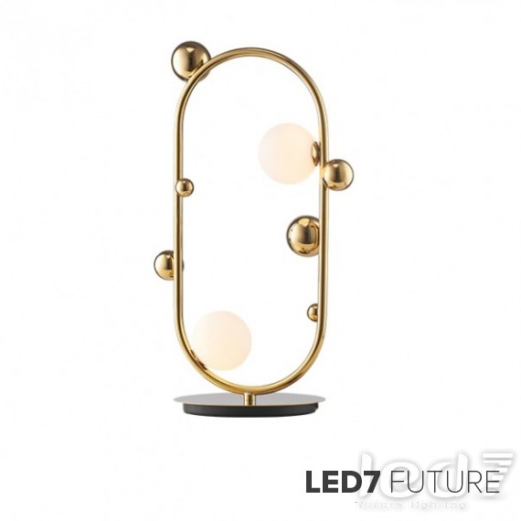 Loft Industry Modern - Gold Bubbles Neoform Table V2