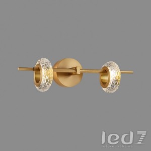 Loft Industry Modern - Gold Ring Diamond Wall