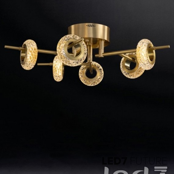 Loft Industry Modern - Gold Ring Diamond Top