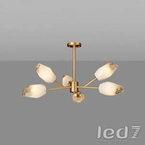 Loft Industry Modern - Opal Chandelier