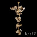 Ritz - Stripes Glass Chandelier V2