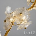 Ritz - Stripes Glass Chandelier V2