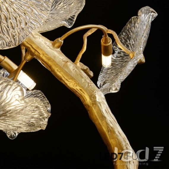Ritz - Stripes Glass Chandelier V2