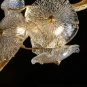 Ritz - Stripes Glass Chandelier V2