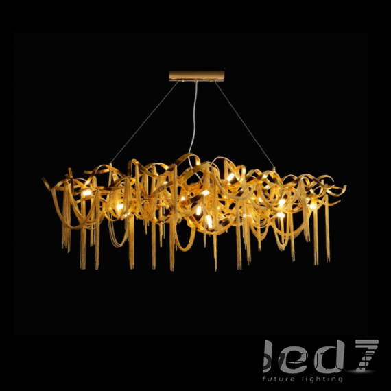 Ritz - Inside Out Chains Chandelier XL