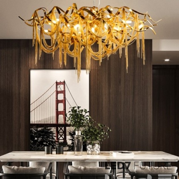 Ritz - Inside Out Chains Chandelier XL