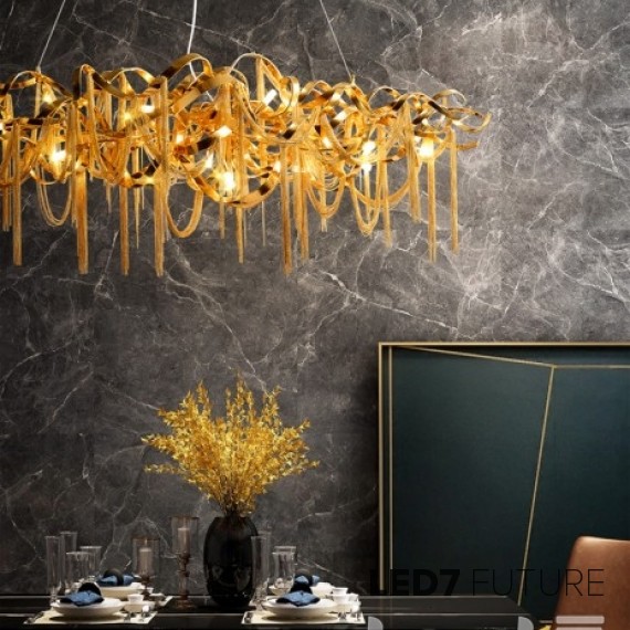 Ritz - Inside Out Chains Chandelier XL