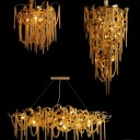 Ritz - Inside Out Chains Chandelier XL