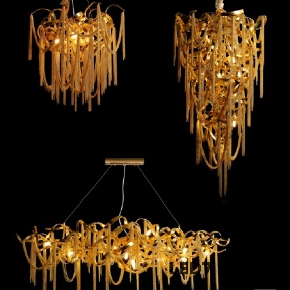 Ritz - Inside Out Chains Chandelier XL