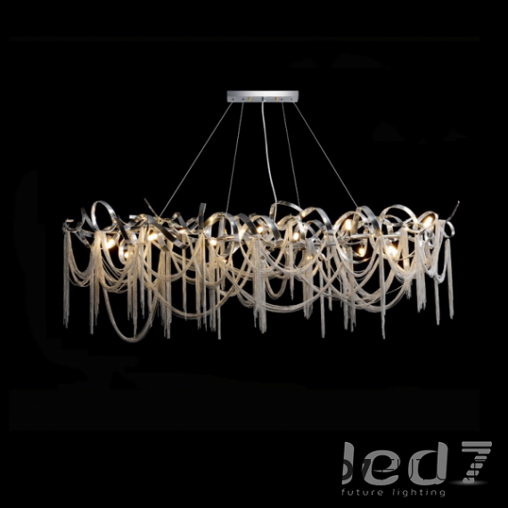 Ritz - Inside Out Chains Chandelier XL