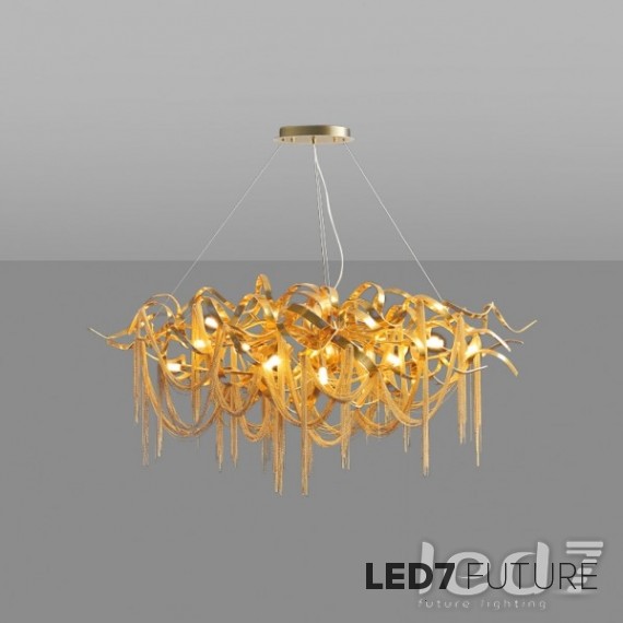 Ritz - Inside Out Chains Chandelier XL