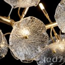 Ritz - Stripes Glass Chandelier V2 Line