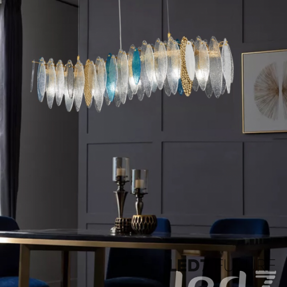 Loft Industry Modern - Blade Line V2 Chandelier