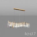 Loft Industry Modern - Blade Line V2 Chandelier