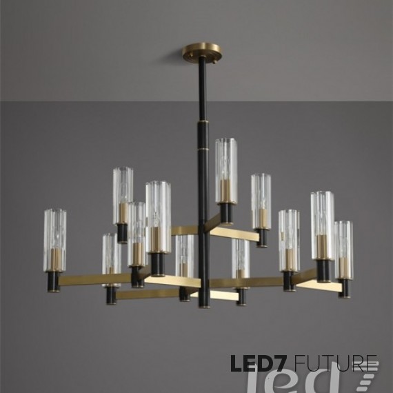 Loft Industry Modern - Lamar VXZ Chandelier