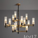 Loft Industry Modern - Lamar Queen Chandelier