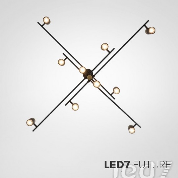 Loft Industry Modern - Renced Chandelier