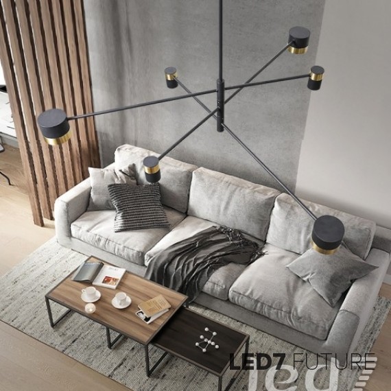 Loft Industry Modern - Renced Chandelier V2