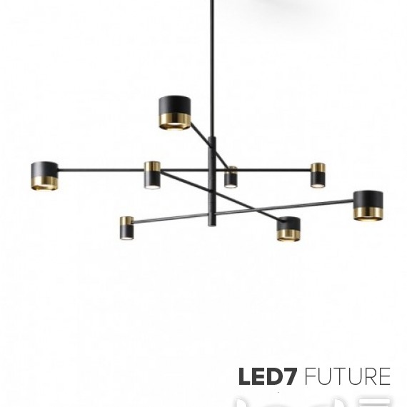 Loft Industry Modern - Renced Chandelier V2