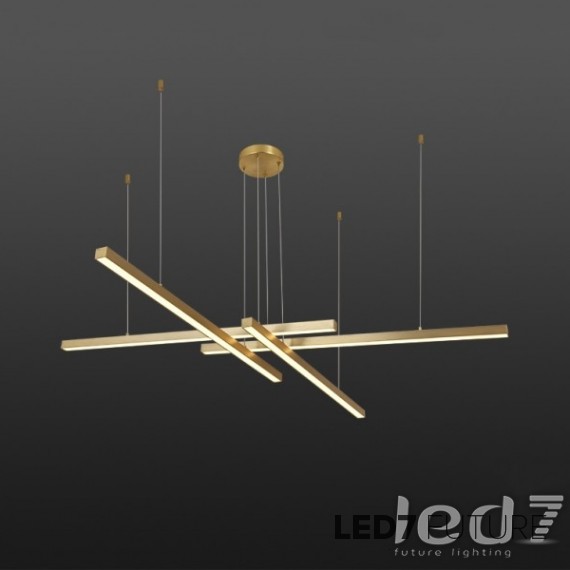 Loft Industry Modern - Cross Chandelier V2