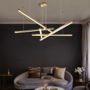 Loft Industry Modern - Cross Chandelier V2