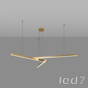 Loft Industry Modern - Cross Chandelier V2