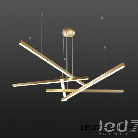 Loft Industry Modern - Cross Chandelier V2