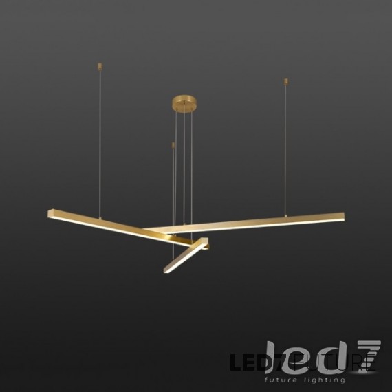 Loft Industry Modern - Cross Chandelier V2