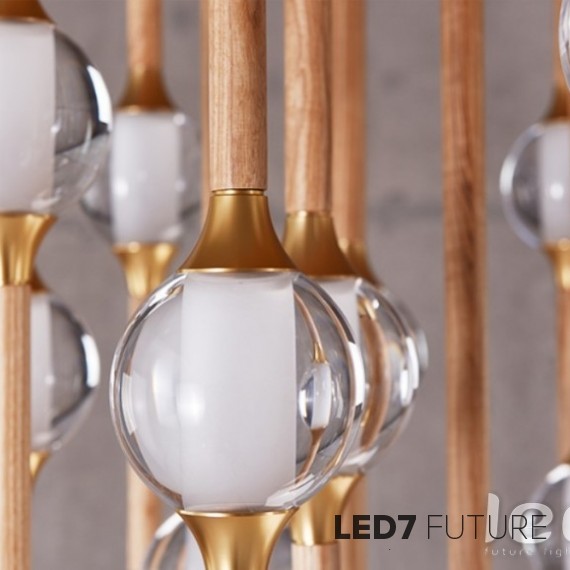 Wood Design - Instrumental Light Chandelier