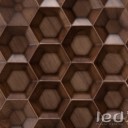 Wood Design - Bee Honeycomb