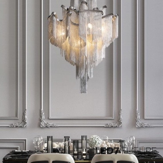 Loft Industry Modern - Stream Chandelier