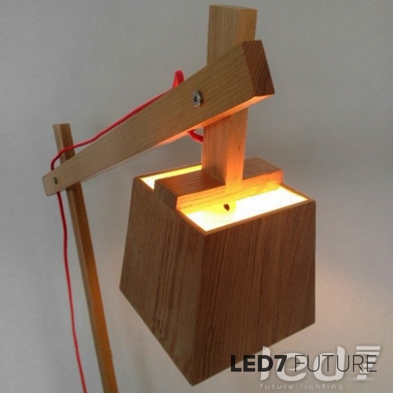 Taf architects Wood Lamp Floor