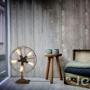 Loft Industry Fire Fan Table