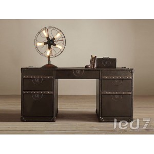 Loft Industry Fire Fan Table