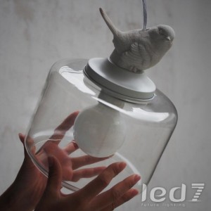 Loft Industry Glass Bird