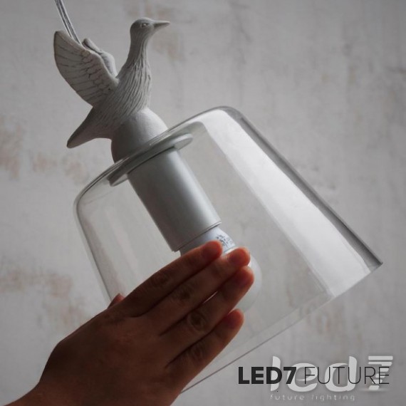 Loft Industry Glass Bird2