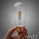 Ретро-лампа Loft Industry Oval Light ST58 TX LED