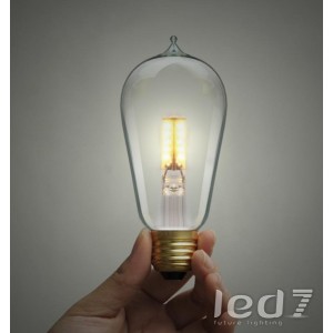 Ретро-лампа Loft Industry Oval Light ST58 TX LED