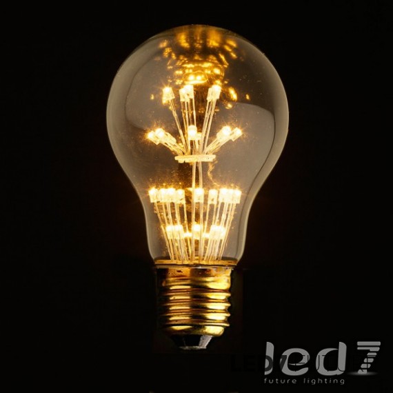 Ретро-лампа Loft Industry Classic A19 Twinkle LED