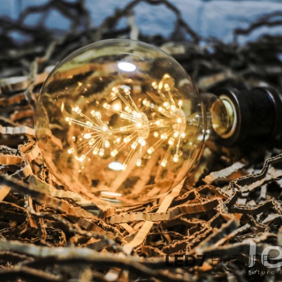 Ретро-лампа Loft Industry Globe G125 Twinkle LED