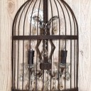 Loft Industry Birdcage Chandelier Wall